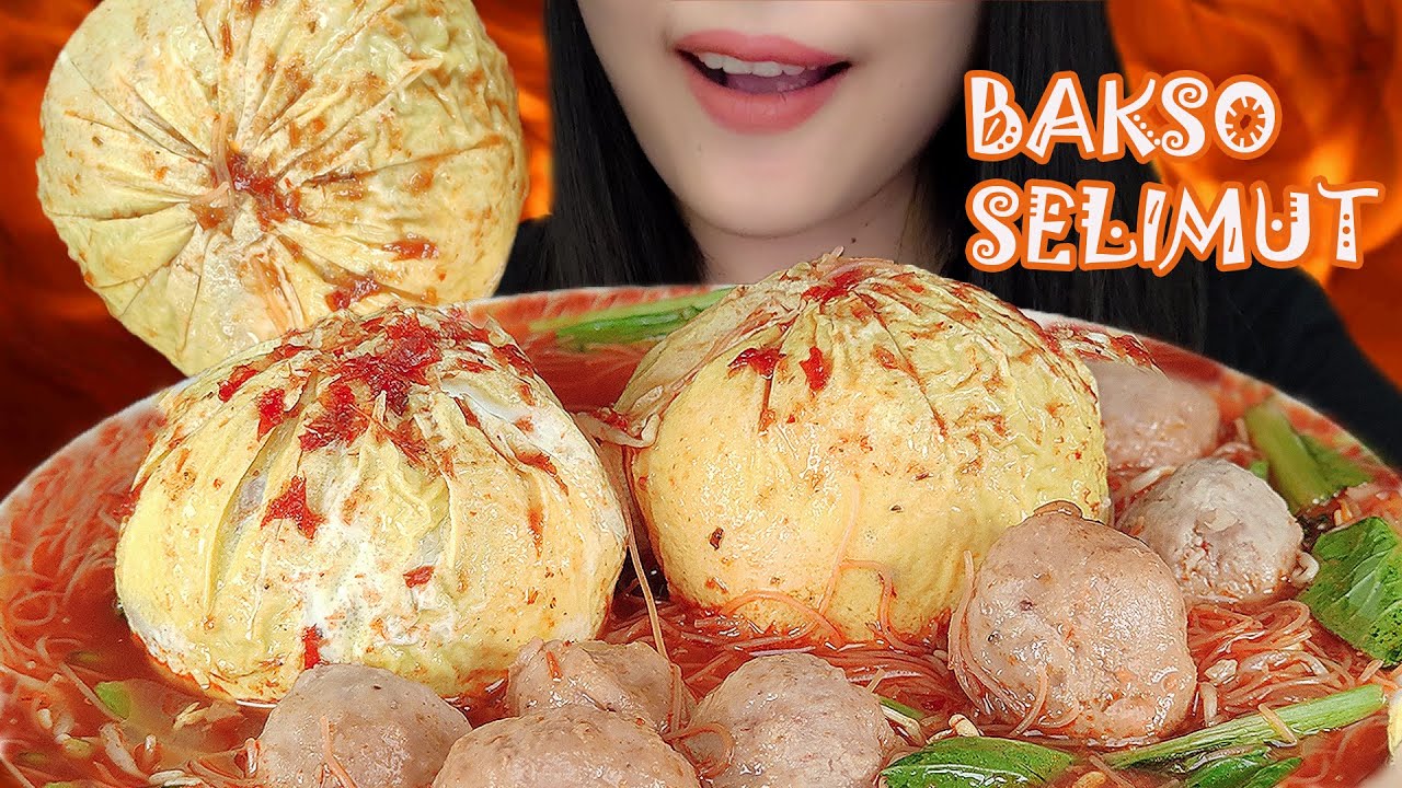 NIKMATE POLL🔥 ‼ ASMR BAKSO SELIMUT ABANG ABANG GEROBAK PINGGIR JALAN | ASMR INDONESIA