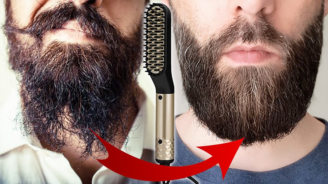 AVOIR UNE BARBE LISSE AVEC UN LISSEUR A BARBE ?