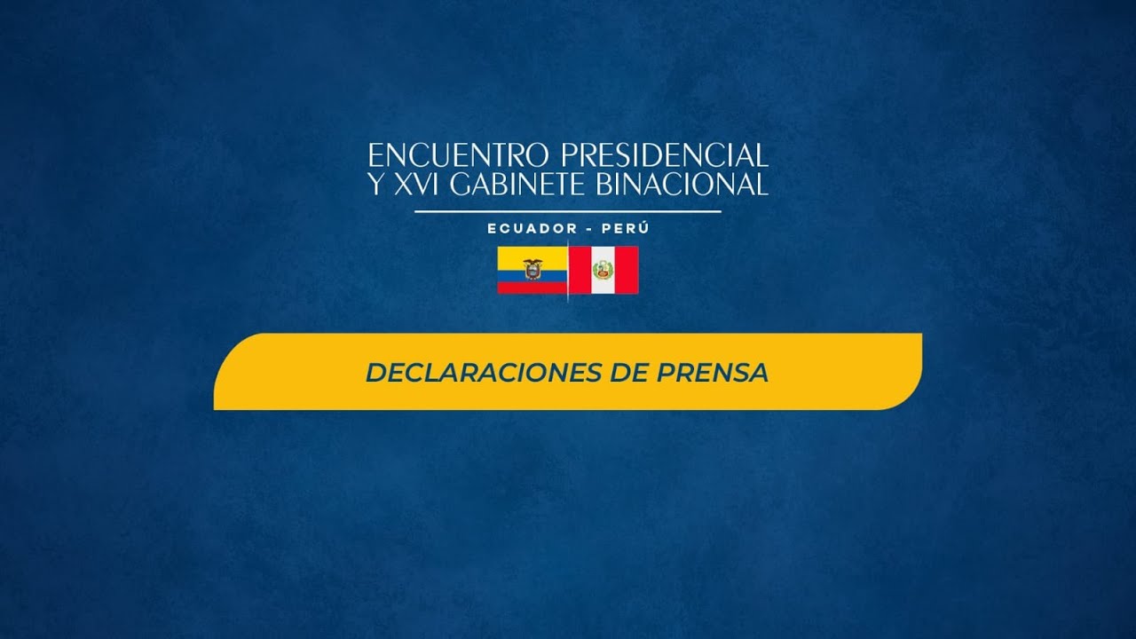 Declaraciones de prensa