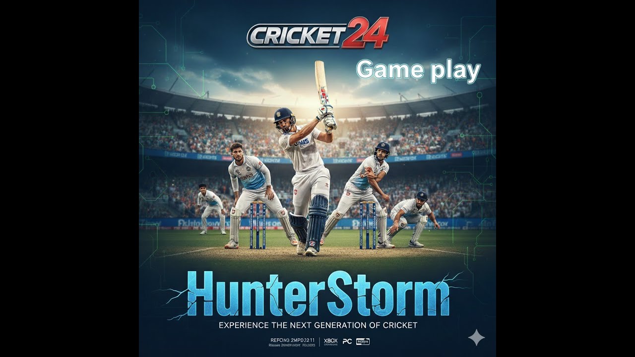 Cricket 24 – India vs South Africa PS5 Gameplay | Real Cricket Action! 🏏🏏🏏 Day 2 | HunterStorm
