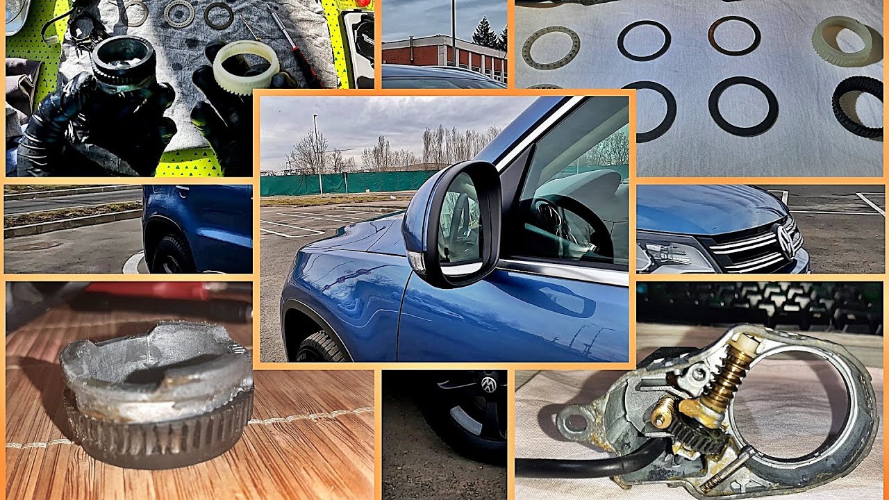Tiguan 5N2 4motion 2013 - Folding Mirror Repair  - PART 2