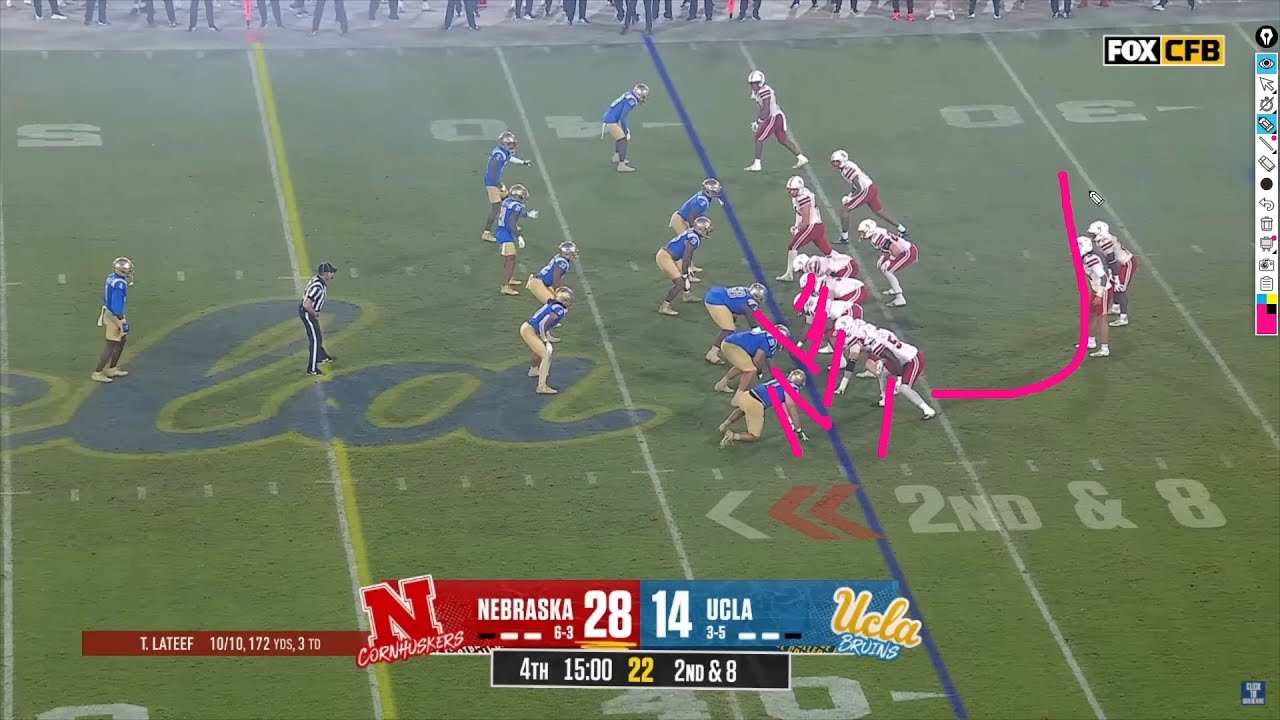 TJ LATEEF IS LA TRUTH! Nebraska Cornhuskers Vs UCLA Bruins Postgame Film Review