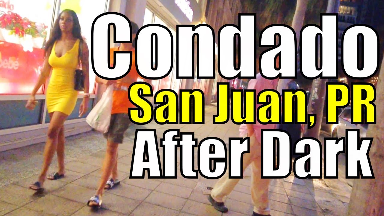 🇵🇷 【4K】Condado After Dark - San Juan, PR | Friday Night Walking Tour | 11/26/2021