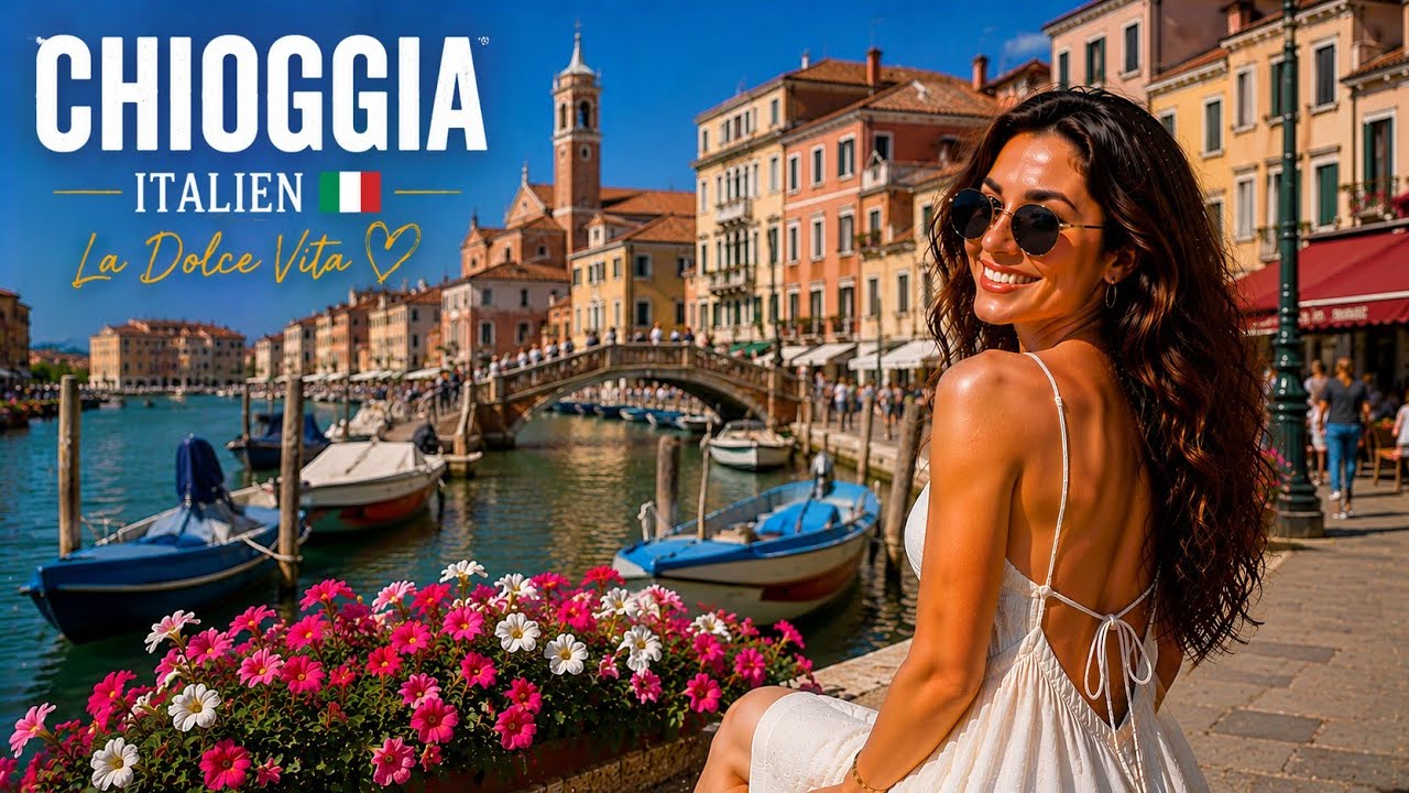 Chioggia 🇮🇹 das kleine #venedig #italien, Sottomarina Beach, Lagunenstadt