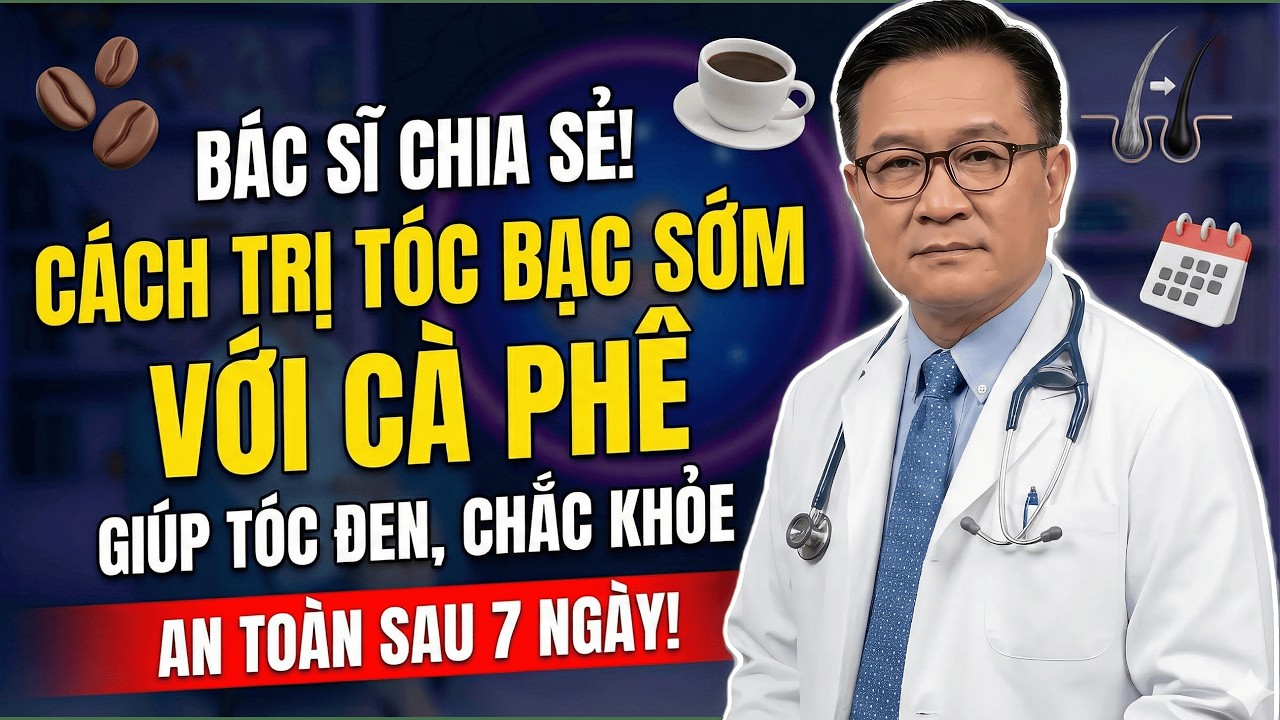 Cách Trị Tóc Bạc Sớm Với Cà Phê – Giúp Tóc Đen, Chắc Khỏe Và An Toàn Sau 7 Ngày!