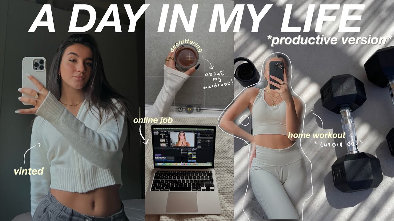 A DAY IN MY LIFE ✨ *real & productive version*