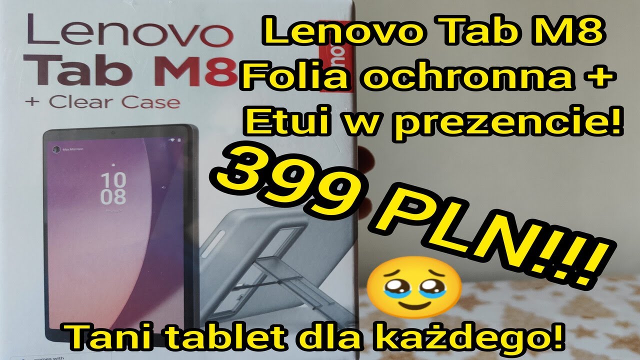 Lenovo Tab M8  Wi-Fi 3/32GB - Unboxing/Prezentacja - Czy 399PLN za Tablet to dobra kwota ??