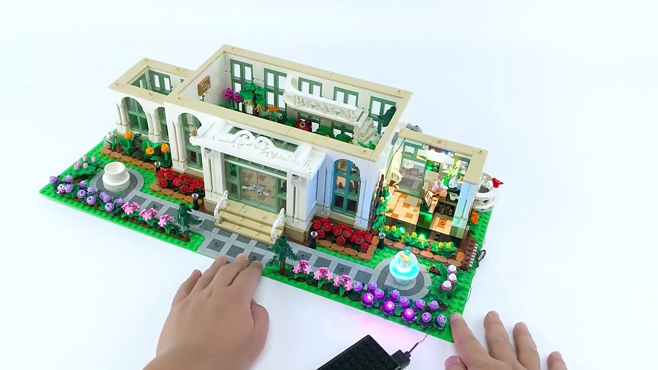 【BX697 Installation Video】Briksmax 2.0 Light Kit For Botanical Garden 21353