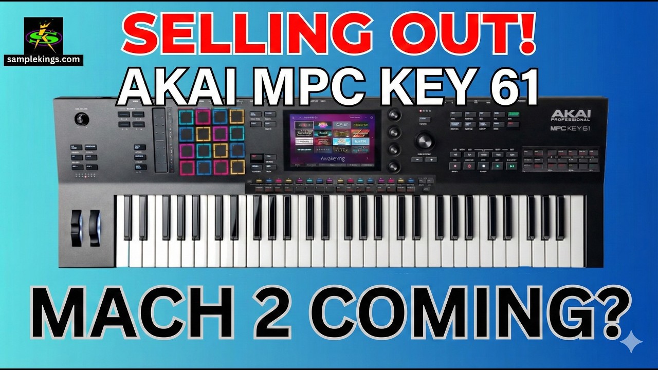 THE AKAI MPC KEY 61 is SELLING OUT AKAI IS NOT MAKING anymore