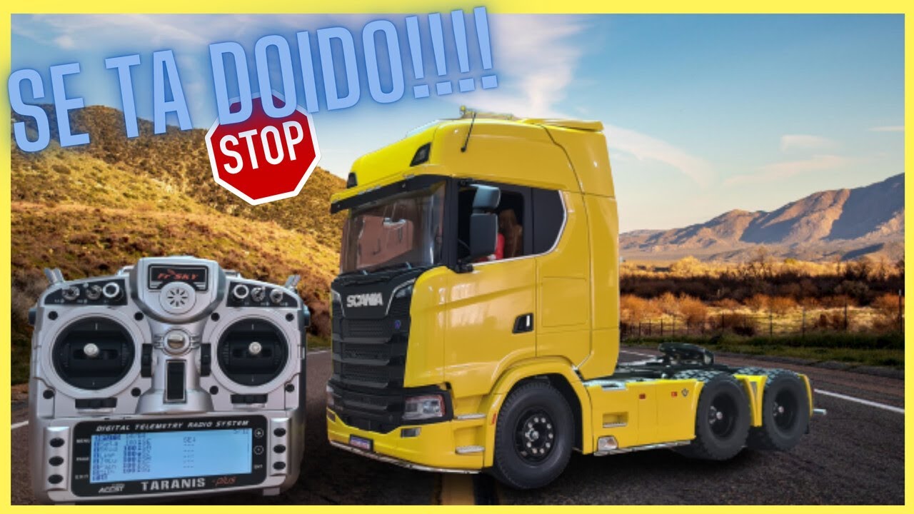 Novo SCANIA ficou muito ANIMAL