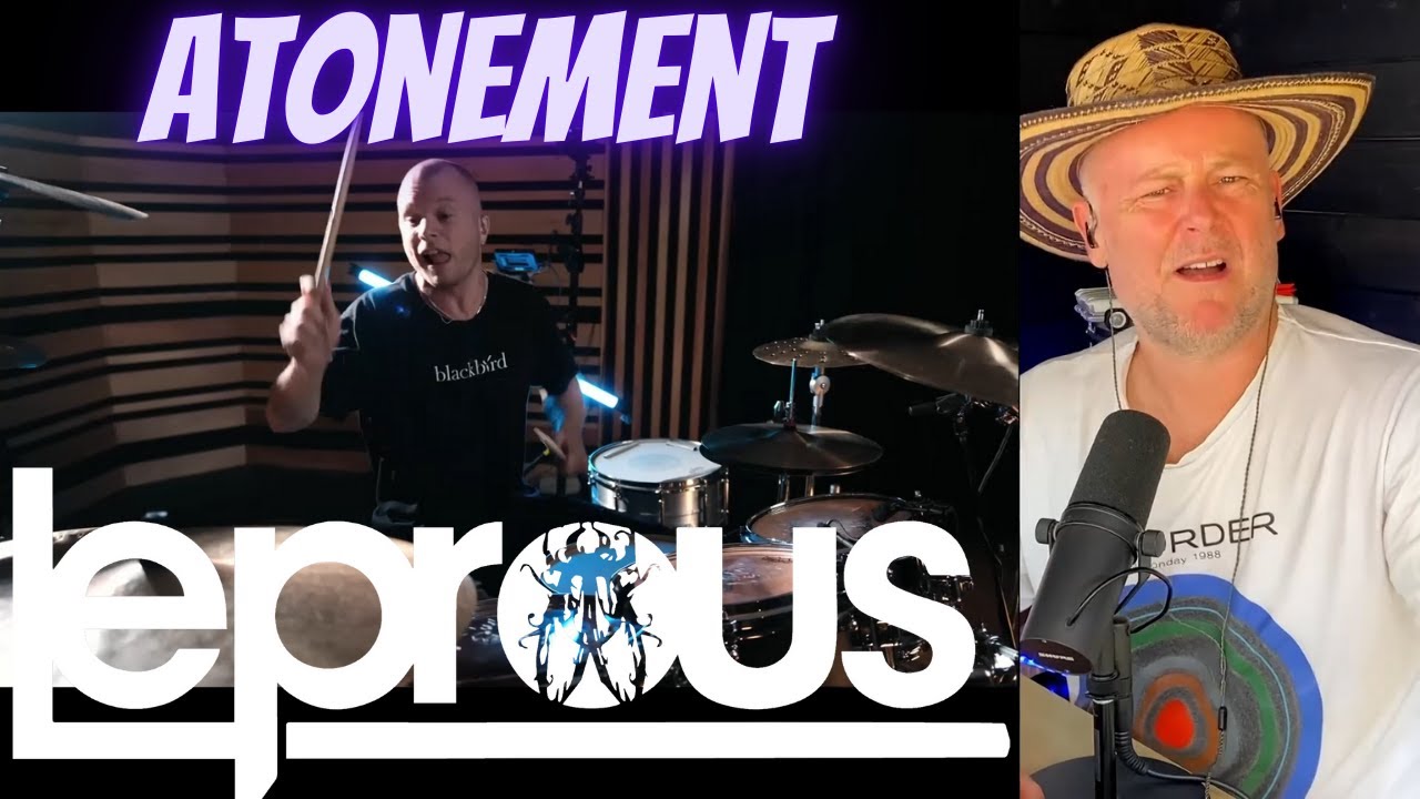 Реакция преподавателя игры на барабанах: LEPROUS – Atonement (прохождение партии на барабанах от ...