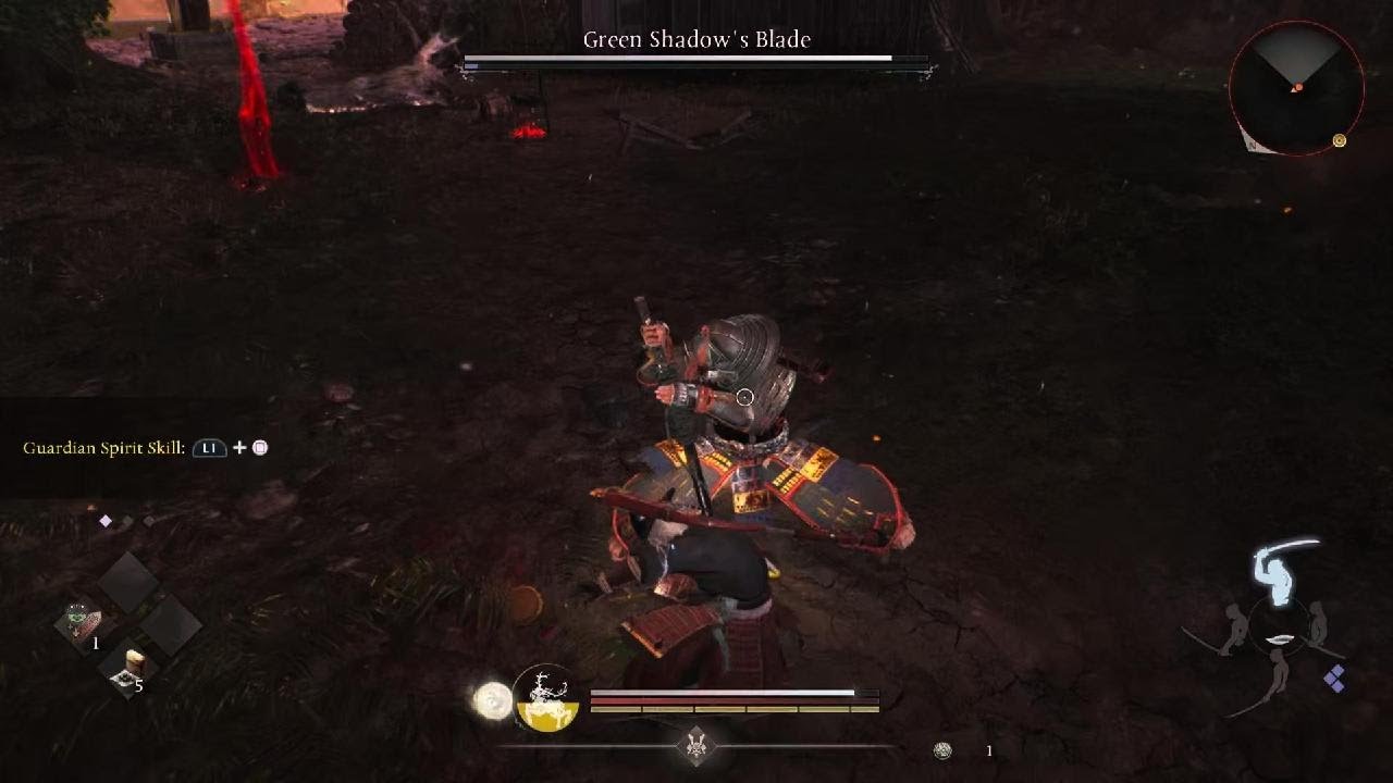 Nioh 3 Green Shadow's Blade