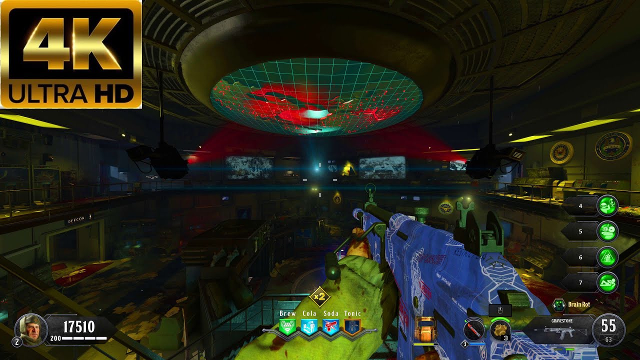 BLACK OPS 4 ZOMBIES: CLASSIFIED GAMEPLAY 4K! (NO COMMENTARY)