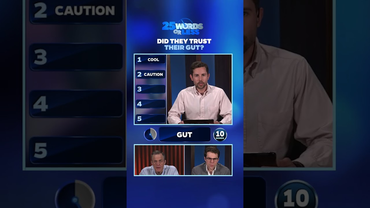 If they guess ALL 5 words... they WIN the round! 🫣  #25wordsorless #gameshow #meredithvieira