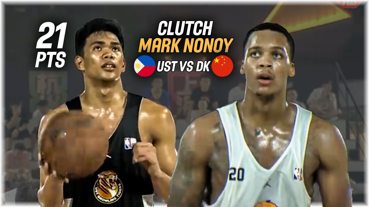 CLUTCH MARK NONOY | UST VS DK篮球队 FULL GAME HIGHLIGHTS ft. Rhenz Abando and Chabi Yo DUNKS NBA 5v5