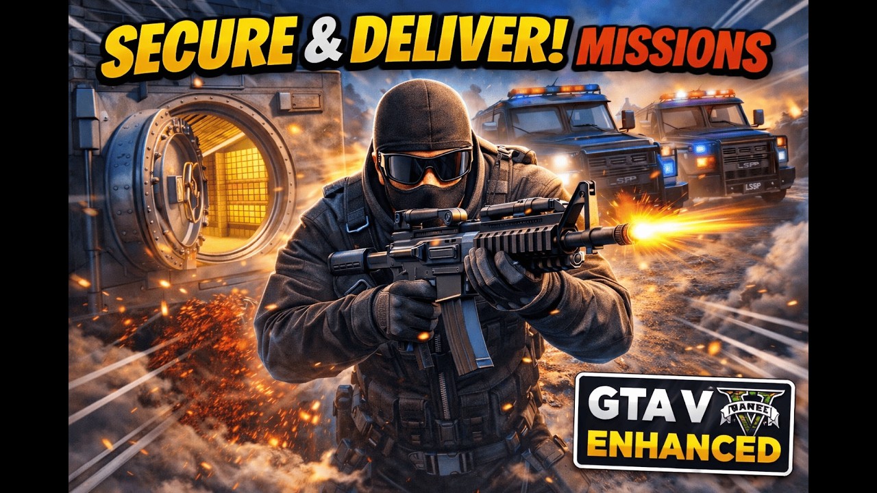creator content secure & delivering  missions GTA V Enhanced game play
