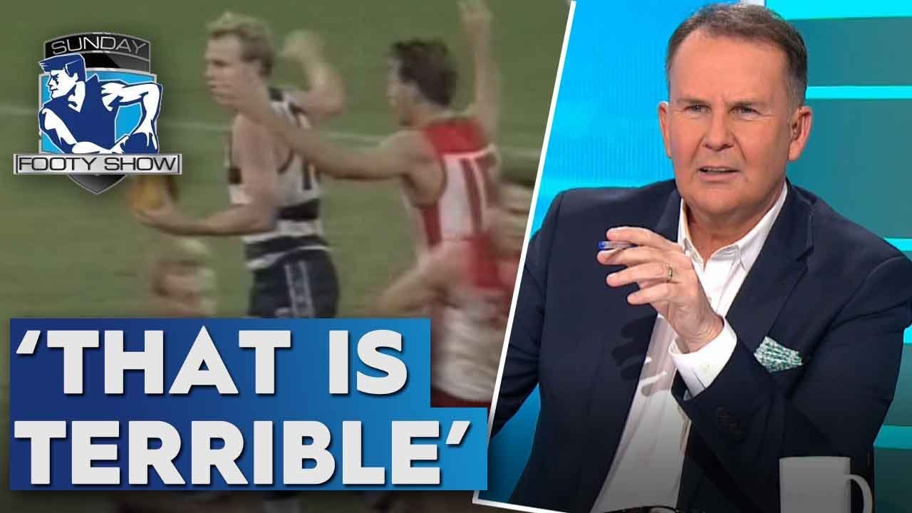 Billy gets stitched up in his own segment - Sunday Footy Show | Footy on Nine