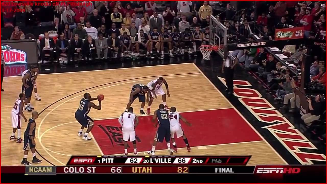 *HD* #20 Louisville knocks off #1 Pittsburgh (January 17th, 2009) *FINAL 45 SECONDS*