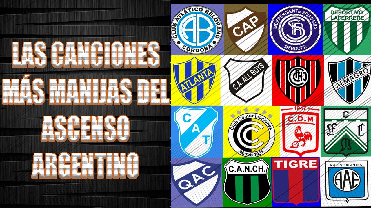 LAS MEJORES CANCIONES DEL ASCENSO ARGENTINO -PARTE 2-