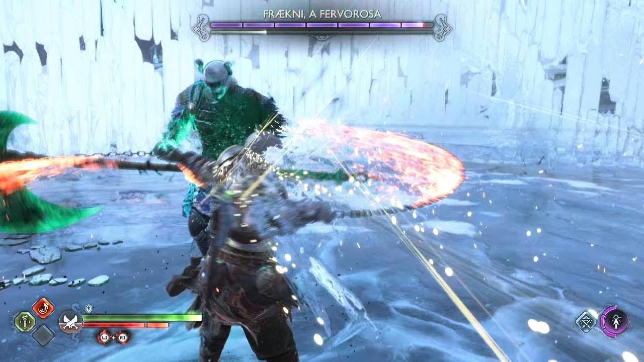 God of War Ragnarök vs Berserker FRAEKNI a Fervorosa