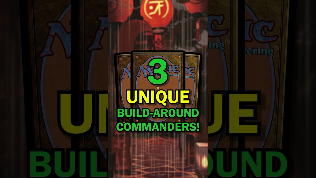 3 Unique Commanders You NEED To Build!