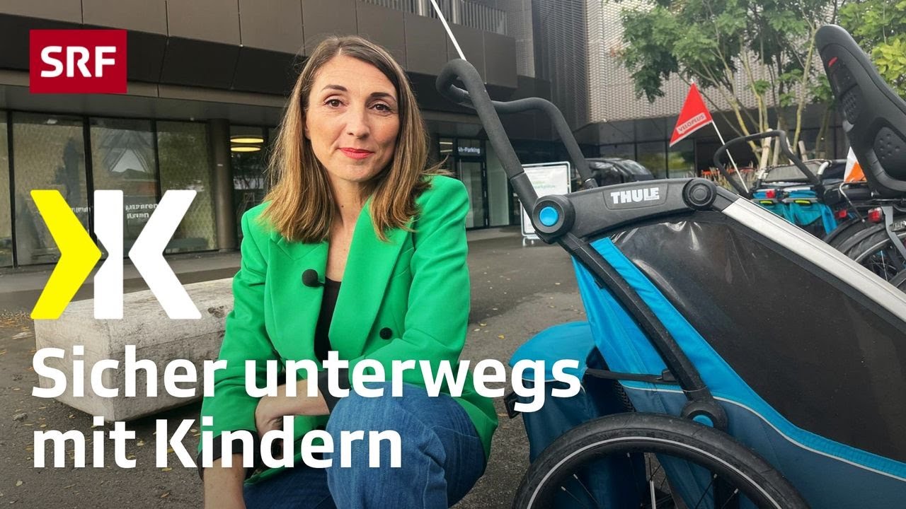 Fahrradanhänger für Kinder im Test: Diese Modelle überzeugen im Härtetest | 2025 | Kassensturz | SRF