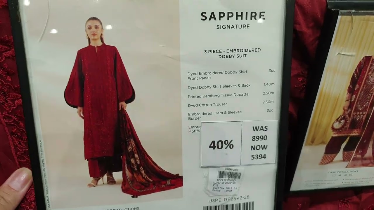 Sapphire Sale Flat 40% OFF / Sapphire Biggest Season End Sale 2025