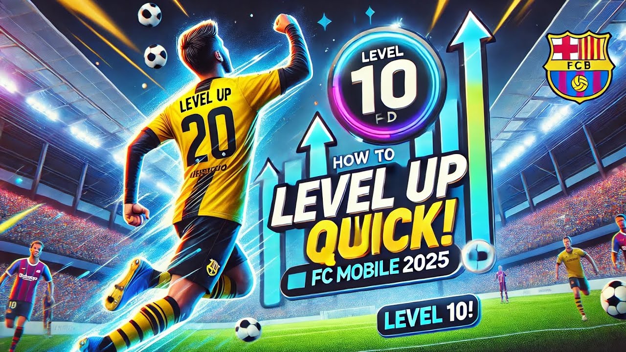 How to Level Up Quick in FC Mobile | How to reach level 10 in FC Mobile | tips and tricks #fcmobile