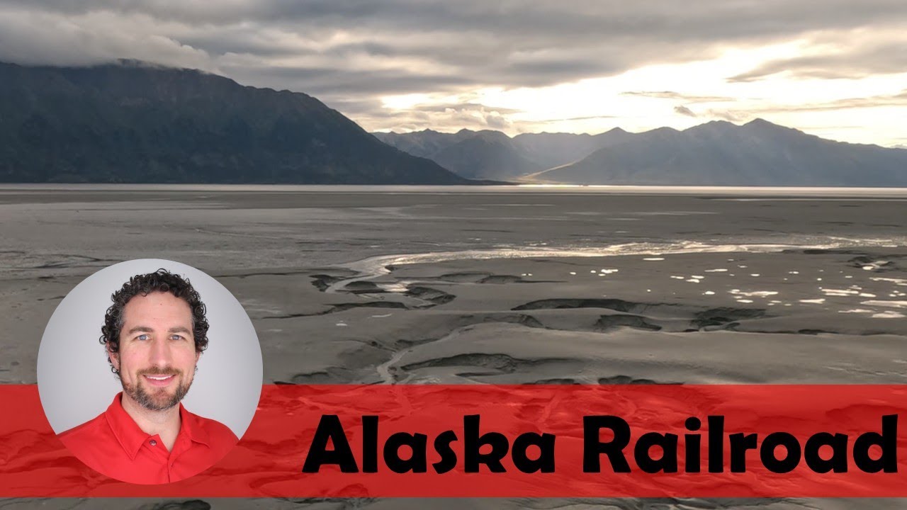 View from Train Excursion with the Alaska Railroad on the Turnagain Arm | Anchorage to Portage Depot