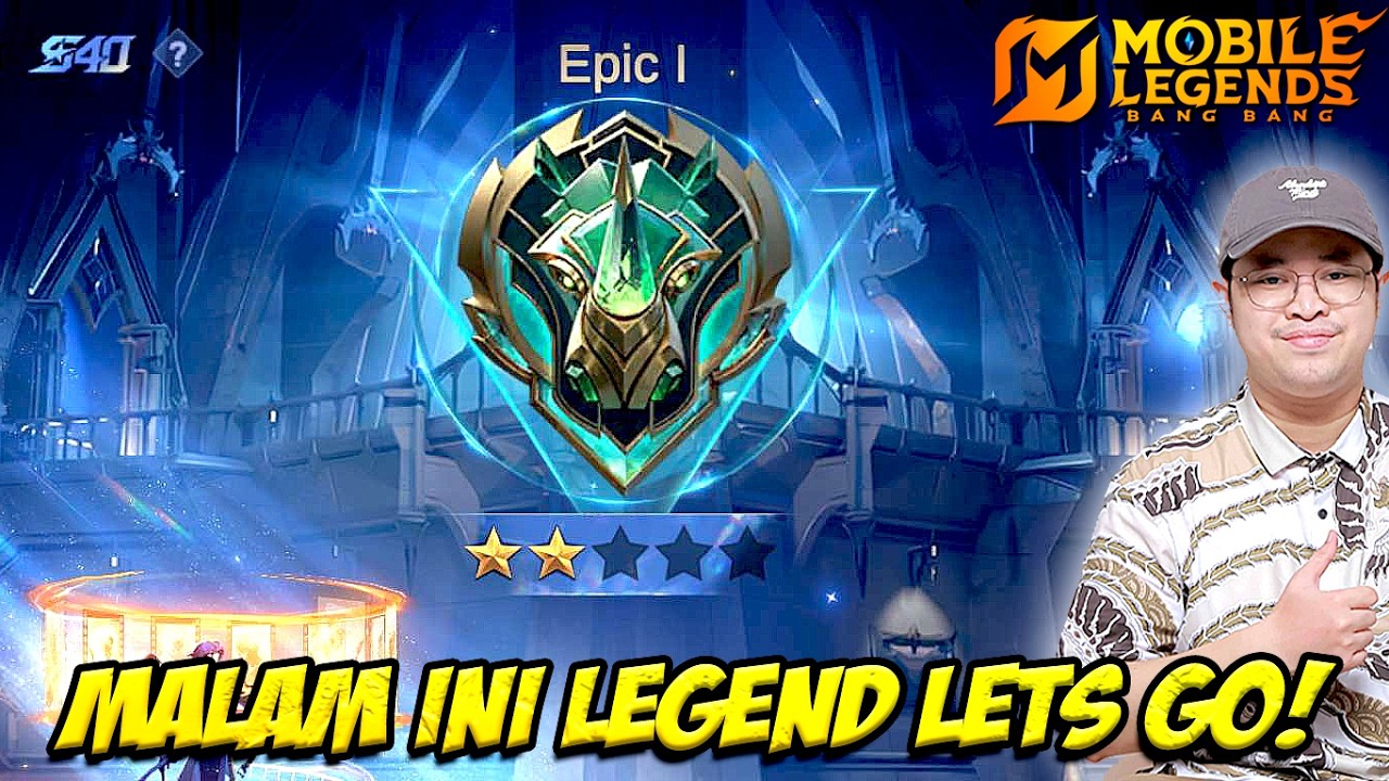 🔴 MALAM INI LEGEND❗ LIVE PUSH RANK SEASON 40 KE MYTHIC IMMORTAL ❗ LIVE STREAM MOBILE LEGENDS