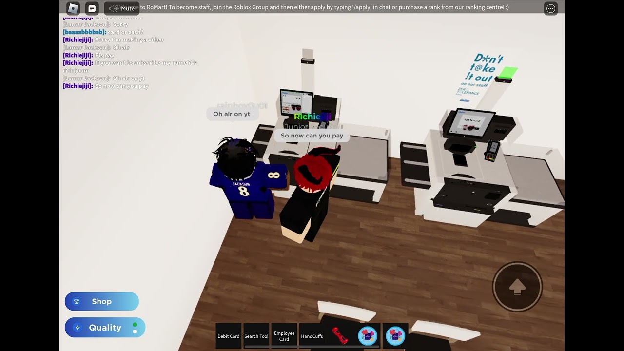 Roblox How to bée security in romart