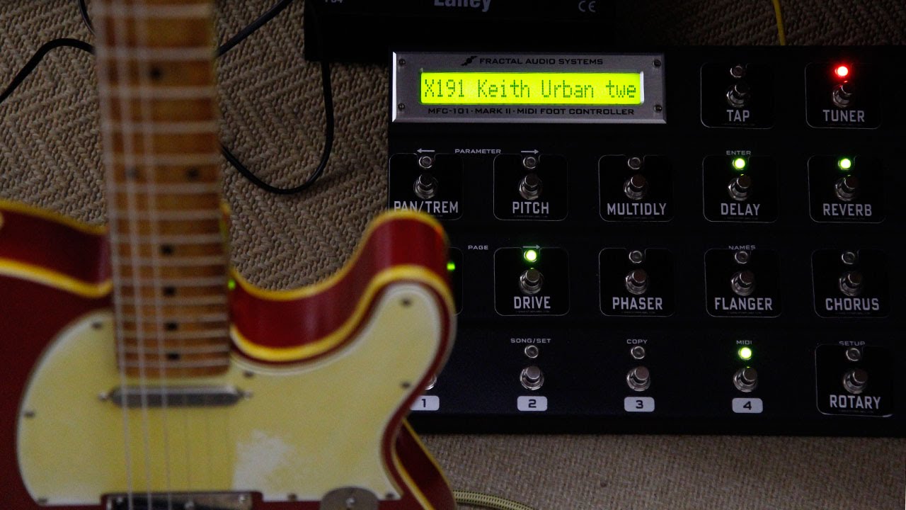 Keith Urban 5F8 Tweed - Axe FX II and Palir T-Style