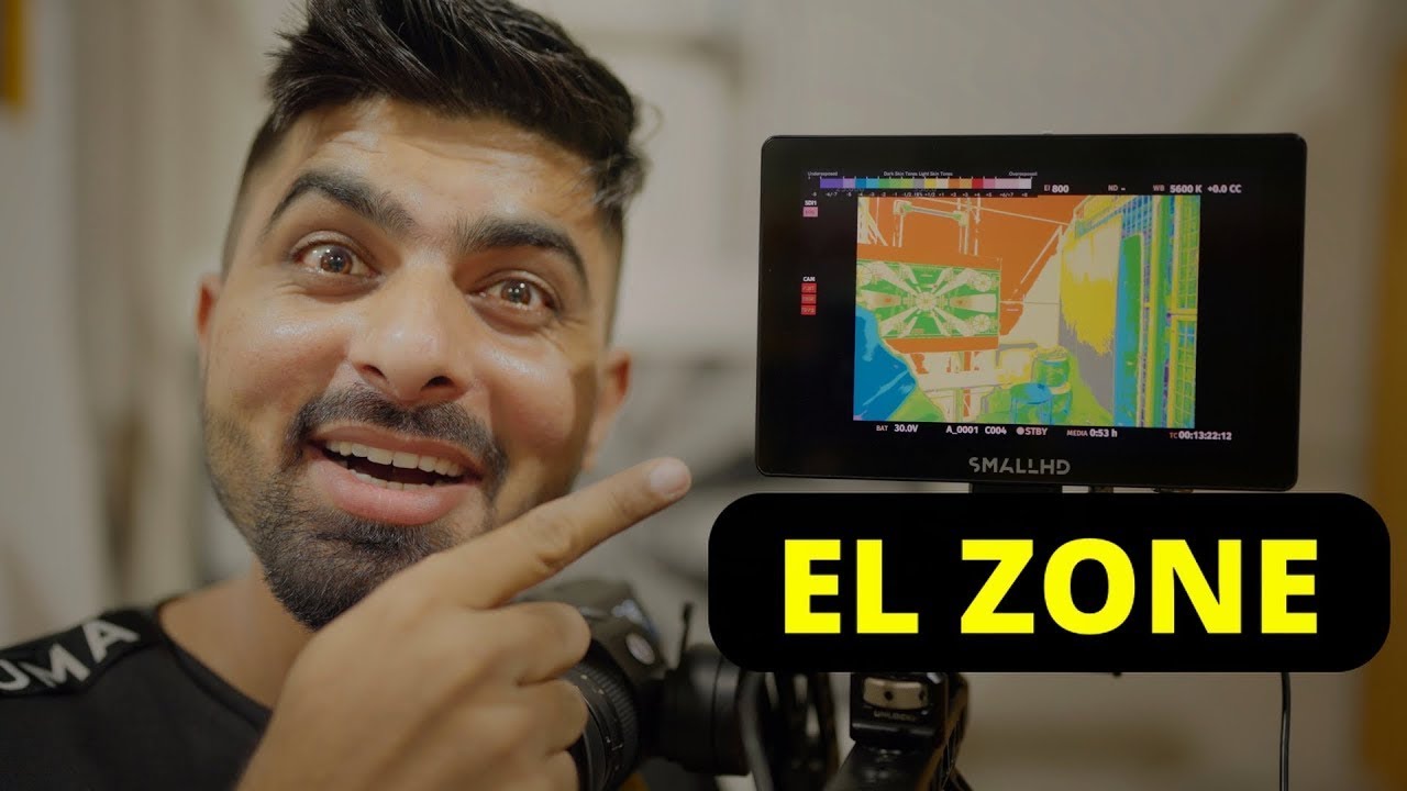 Что такое EL Zone и как настроить экспозамер EL Zone на небольших HD-мониторах
