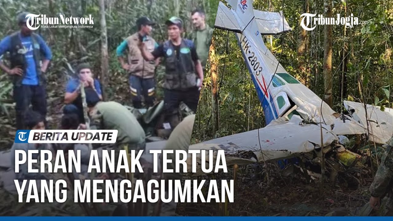 KISAH SELAMATNYA 4 ANAK KOLOMBIA DARI HUTAN AMAZON