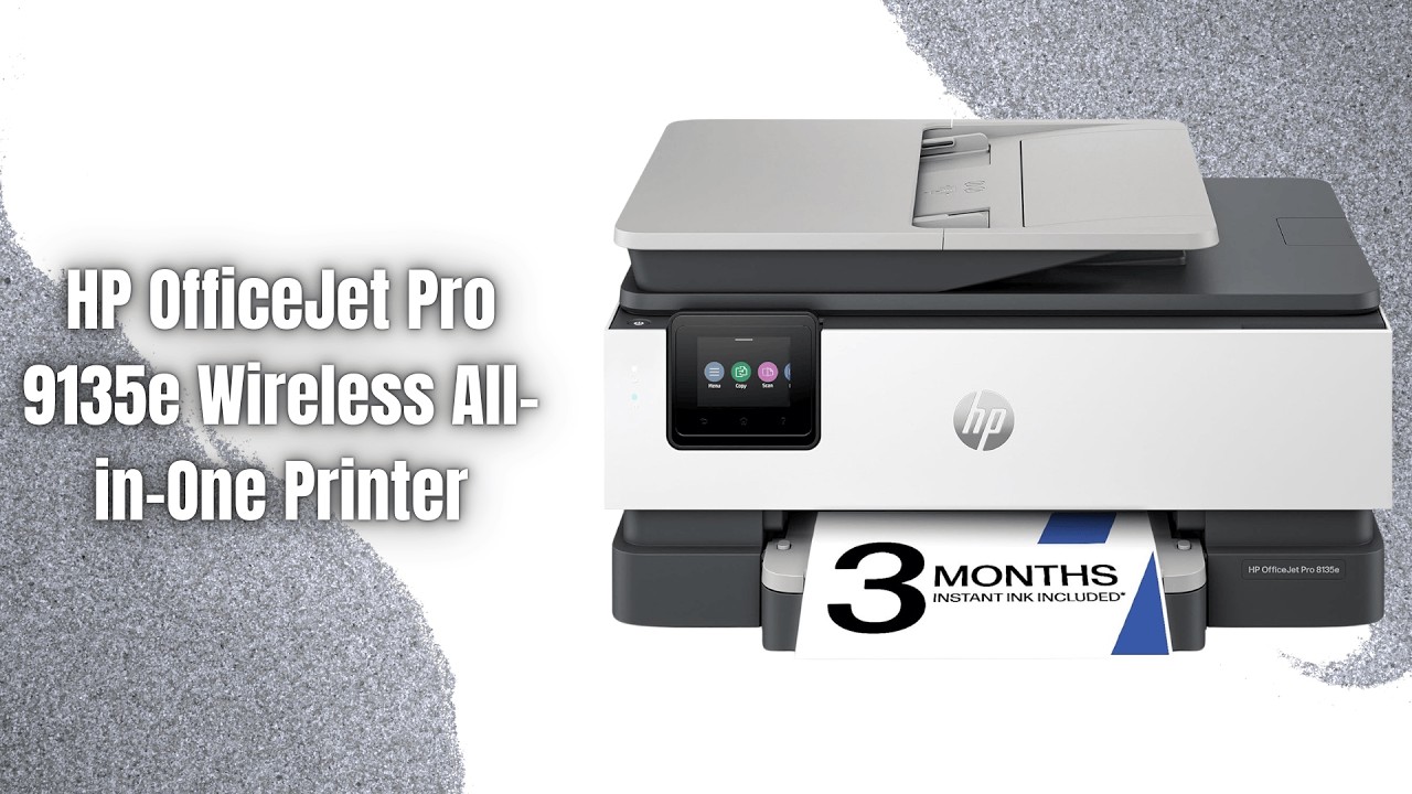 HP OfficeJet Pro 9135e Review | AI-Enabled Office All-in-One Printer!