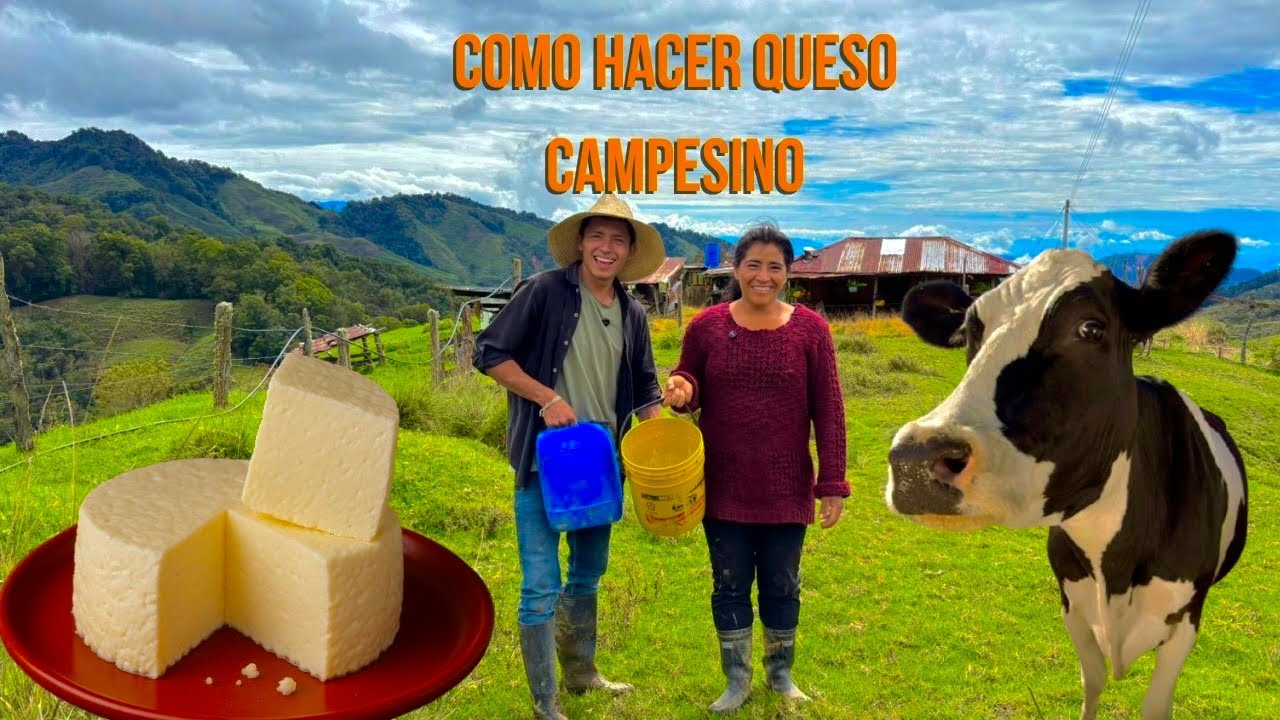 C&Oacute;MO HACER QUESO| Aqu&iacute; esta el Arte De una Mujer CAMPESINA