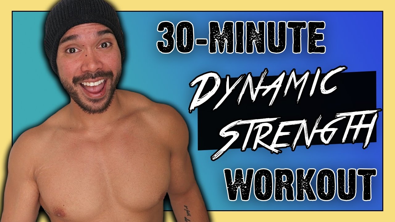 30-Minute Dynamic Strength Training Workout :: Fat Burning Full Body Dumbbell Workout with Weights