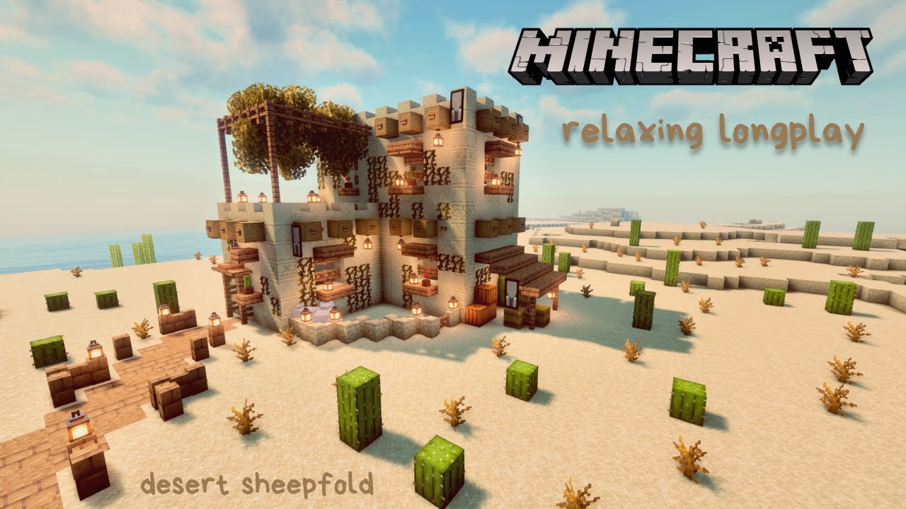 A desert adventure in minecraft