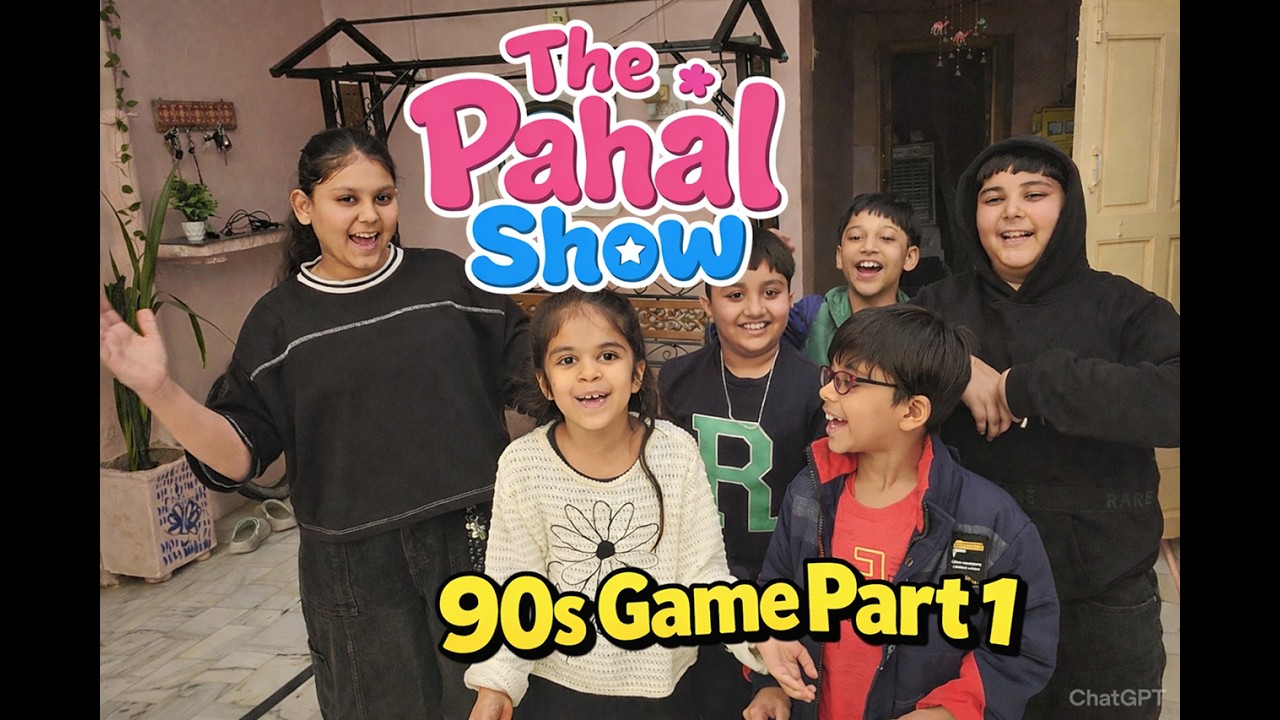 90s Ke Purane Khel with Pahal & Friends | Mobile Chhodo, Bahar Khelo! 🚫📱 