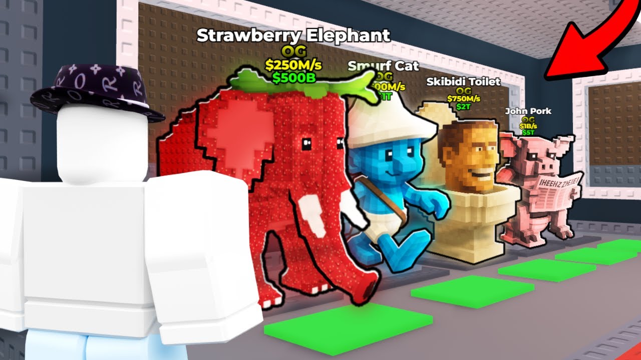 First To Unlock ALL 4 OG BRAINROTS in Steal A Brainrot!