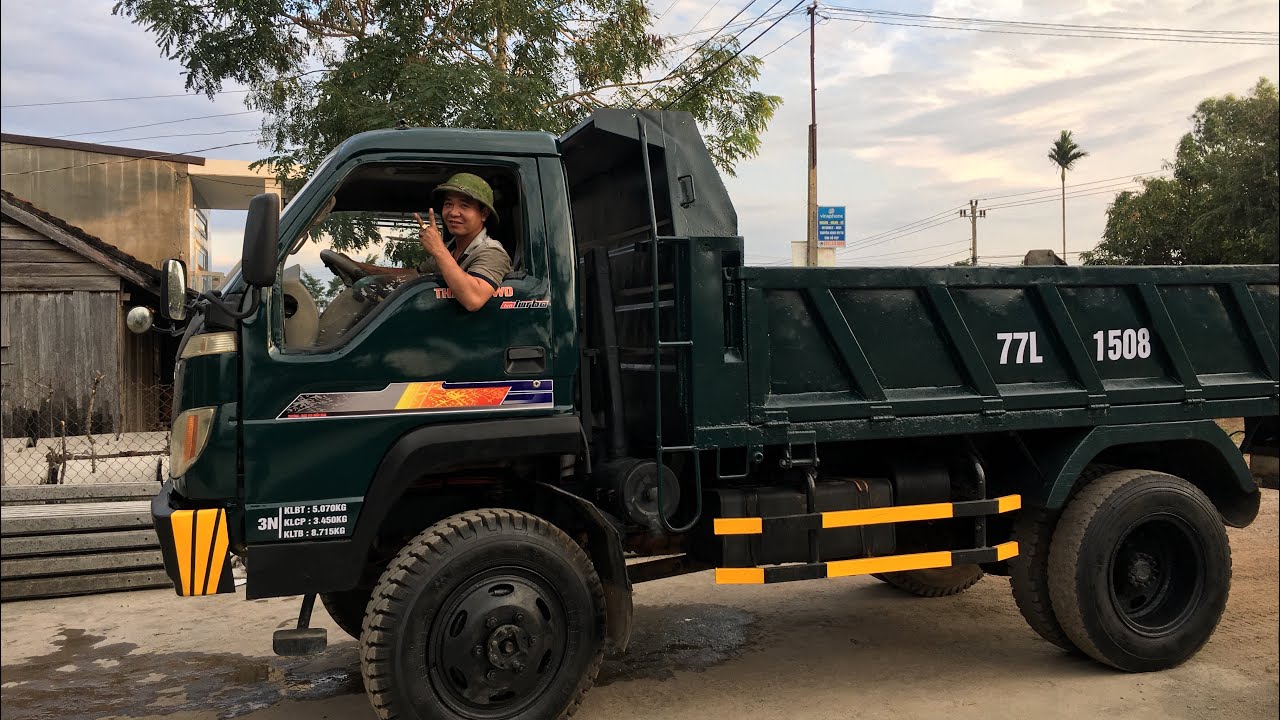THACO FOTON 2 CẦU, 2 SỐ MẠNH, M&Aacute;Y TUBO TH&Ugrave;NG 4,7 KHỐI,  xe ben gi&aacute; rẻ, lh 0979192400 ( Đ&Atilde; B&Aacute;N)