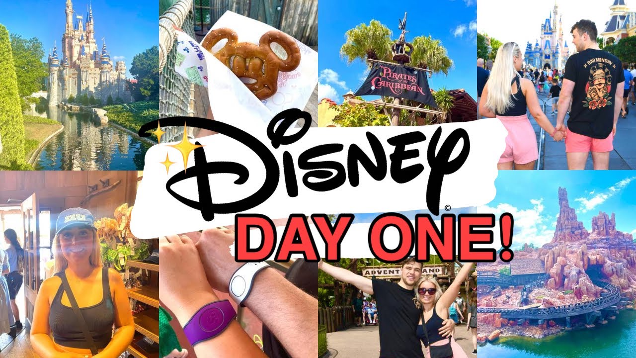 DAY 1 | DISNEY WORLD FLORIDA VLOG! Magic Kingdom, Enchantment Show, Big Thunder Mountain + More!
