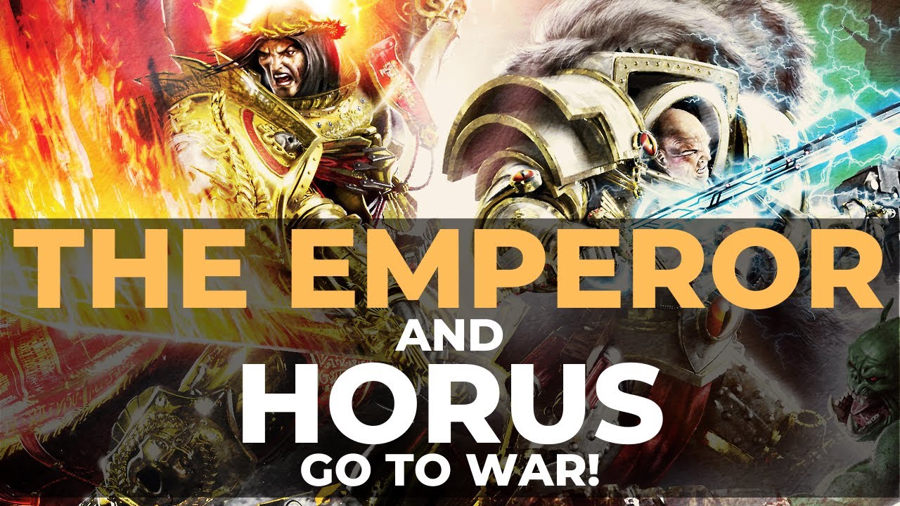THE EMPEROR AND HORUS VS THE ORKS!