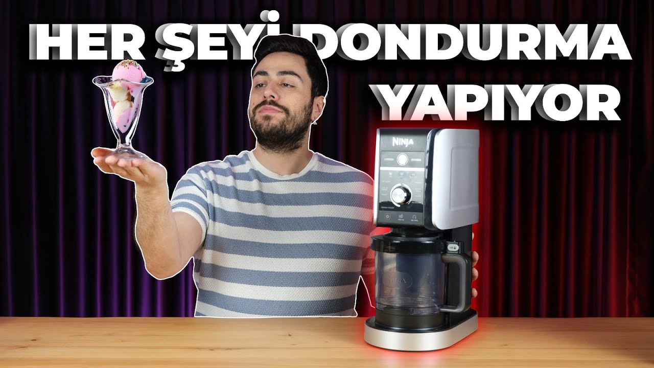 İYİ Kİ ALMIŞIM! HER ŞEYİ DONDURMA YAPAN NİNJA CREAMI DELUXE İNCELEME!