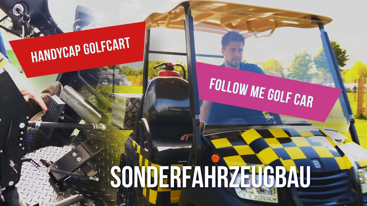 Sonderfahrzeugbau Flugplatz & Behindertenfahrzeug von HSH Golfcart