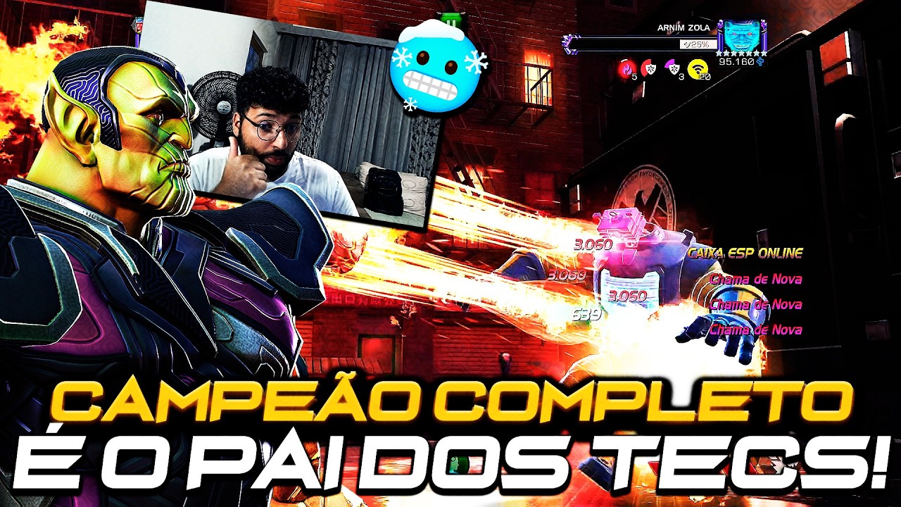SUPER SKRULL ENTROU PRO META (É SÉRIO!) BUFF BIZARRO! O CARA TÁ CAUSANDO CHAMA-NOVA KKKKK ☠️