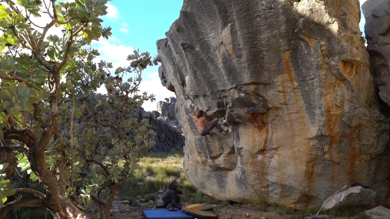 Schwupp, 7a+. Rocklands