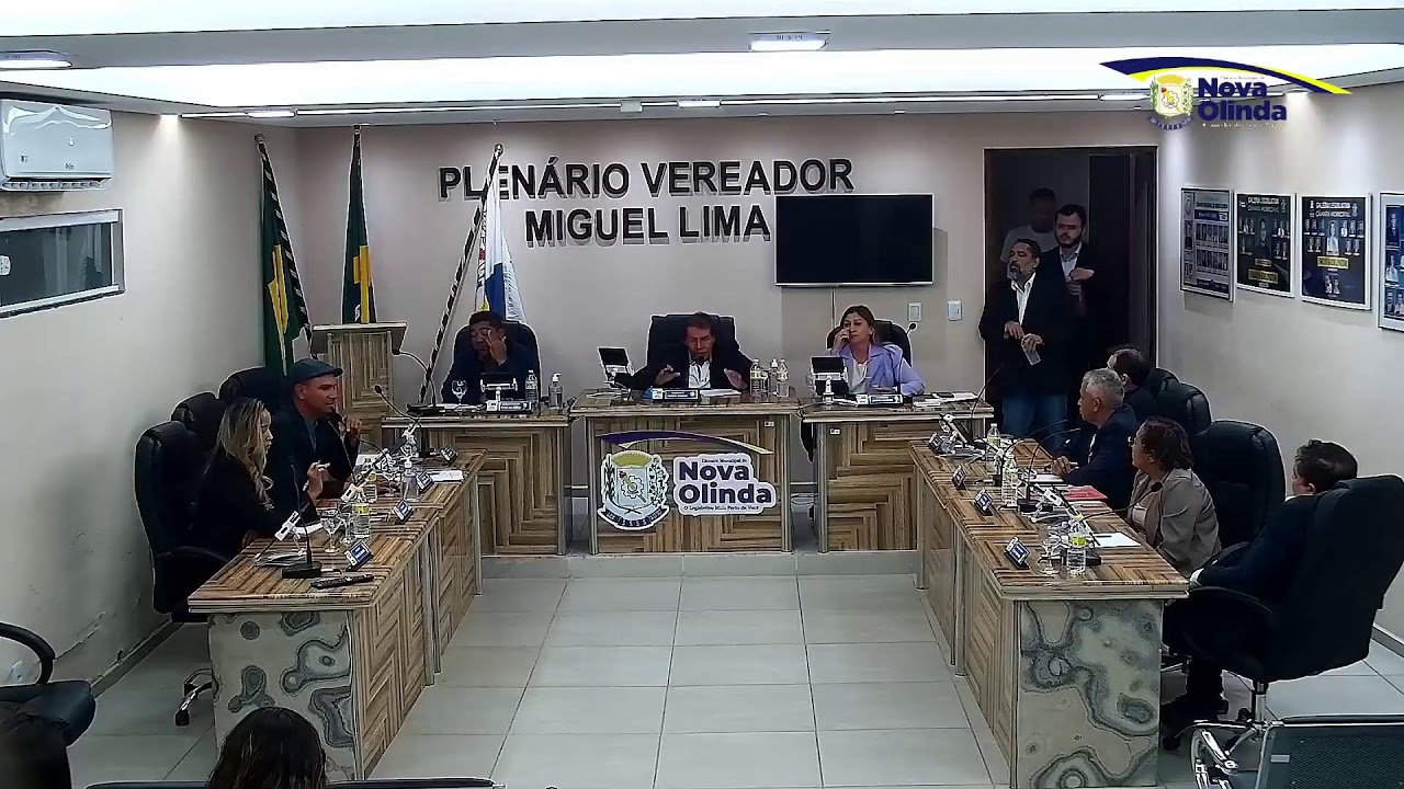 21ª SESSÃO ORDINÁRIA DA CÂMARA MUNICIPAL DE NOVA OLINDA 14 08 2025.