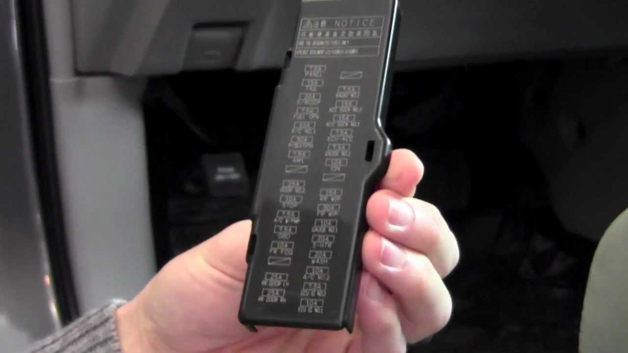 2012 | Toyota | Highlander | Fuses Under Dash | How To By Toyota City Minneapolis MN