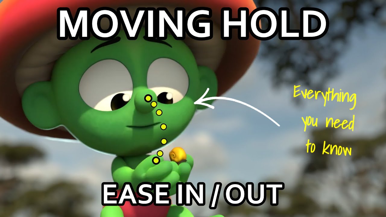How to Use Moving Holds and Ease In/Out for Better Animation!
